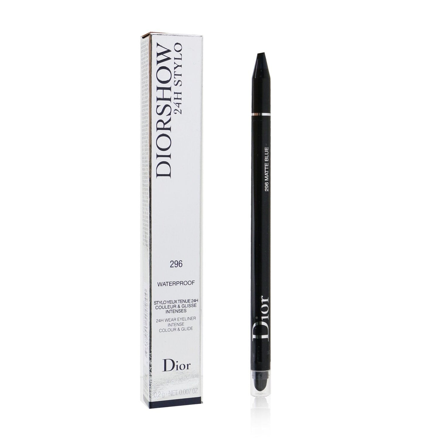 Christian Dior Diorshow Stylo 24H Wear Waterproof Creamy Eyeliner - # 076 Pearly Silver  0.3g