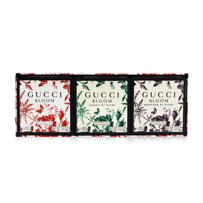 Gucci Bloom Perfumed Soap Coffret: Bloom + Bloom Acqua Di Fiori + Bloom Nettare Di Fiori  3x100g/3.5oz