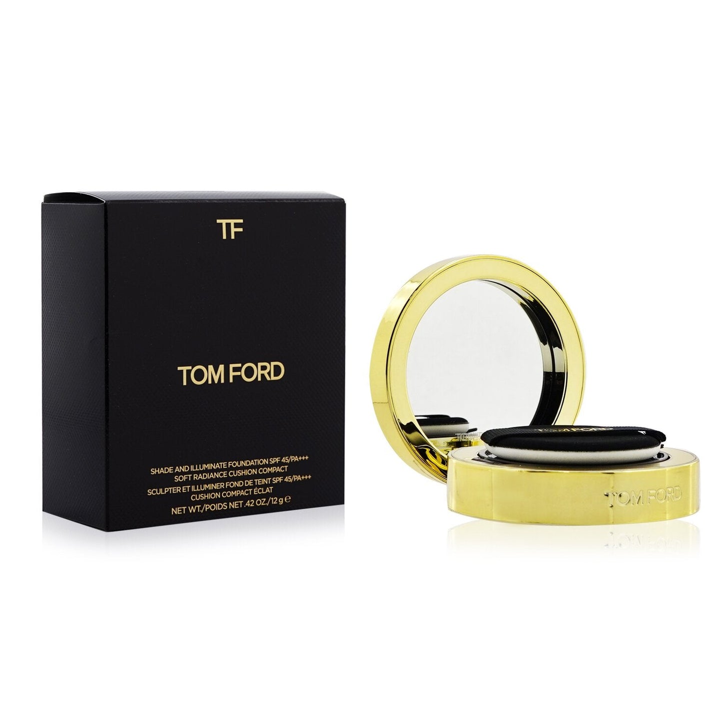 Tom Ford Shade And Illuminating Foundation Soft Radiance Cushion Compact SPF 45 - # 0.3 Ivory Silk  12g/0.42oz