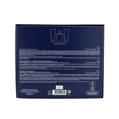 Giorgio Armani Acqua Di Gio Coffret: Eau De Toilette Spray 100ml/3.4oz + All Over Body Shampoo 75ml/2.5oz + After Shave Balm 75ml/2.5oz (Unboxed)  3pcs