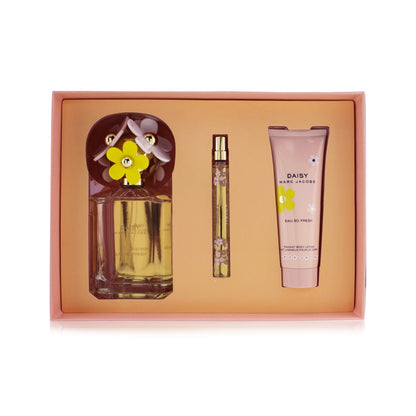 Marc Jacobs Daisy Eau So Fresh Coffret: Eau De Toilette Spray 125ml/4.2oz + Radiant Body Lotion 75ml/2.5oz + Eau De Toilette Spray 10ml/0.33oz  3pcs