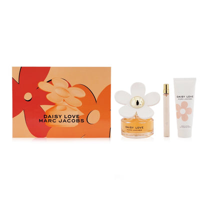 Marc Jacobs Daisy Love Coffret: Eau De Toilette Spray 100ml/3.4oz + Body Lotion 75ml/2.5oz + Eau De Toilette Spray 10ml/0.33oz  3pcs