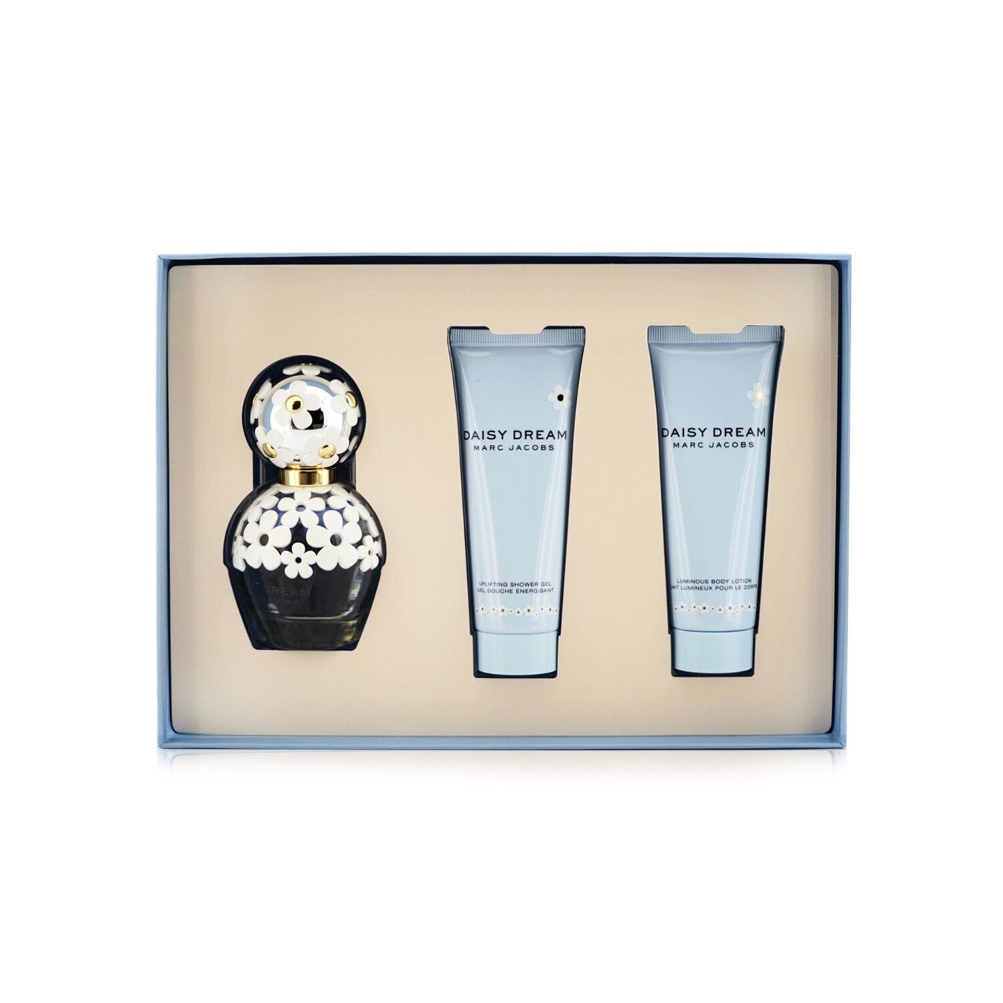 Marc Jacobs Daisy Dream Coffret: Eau De Toilette Spray 50ml/1.7oz + Luminous Body Lotion 75ml/2.5oz + Uplifting Shower Gel 75ml/2.5oz  3pcs