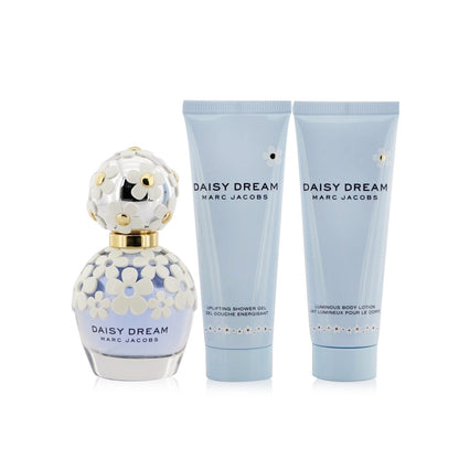 Marc Jacobs Daisy Dream Coffret: Eau De Toilette Spray 50ml/1.7oz + Luminous Body Lotion 75ml/2.5oz + Uplifting Shower Gel 75ml/2.5oz  3pcs