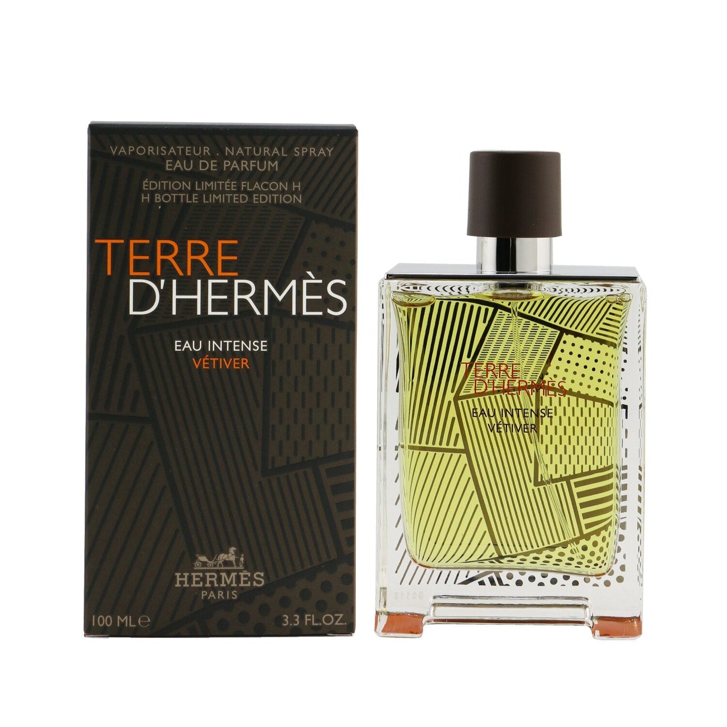 Hermes Terre D'Hermes Eau Intense Vetiver Eau De Parfum Spray (Limited Edition)  100ml/3.3oz
