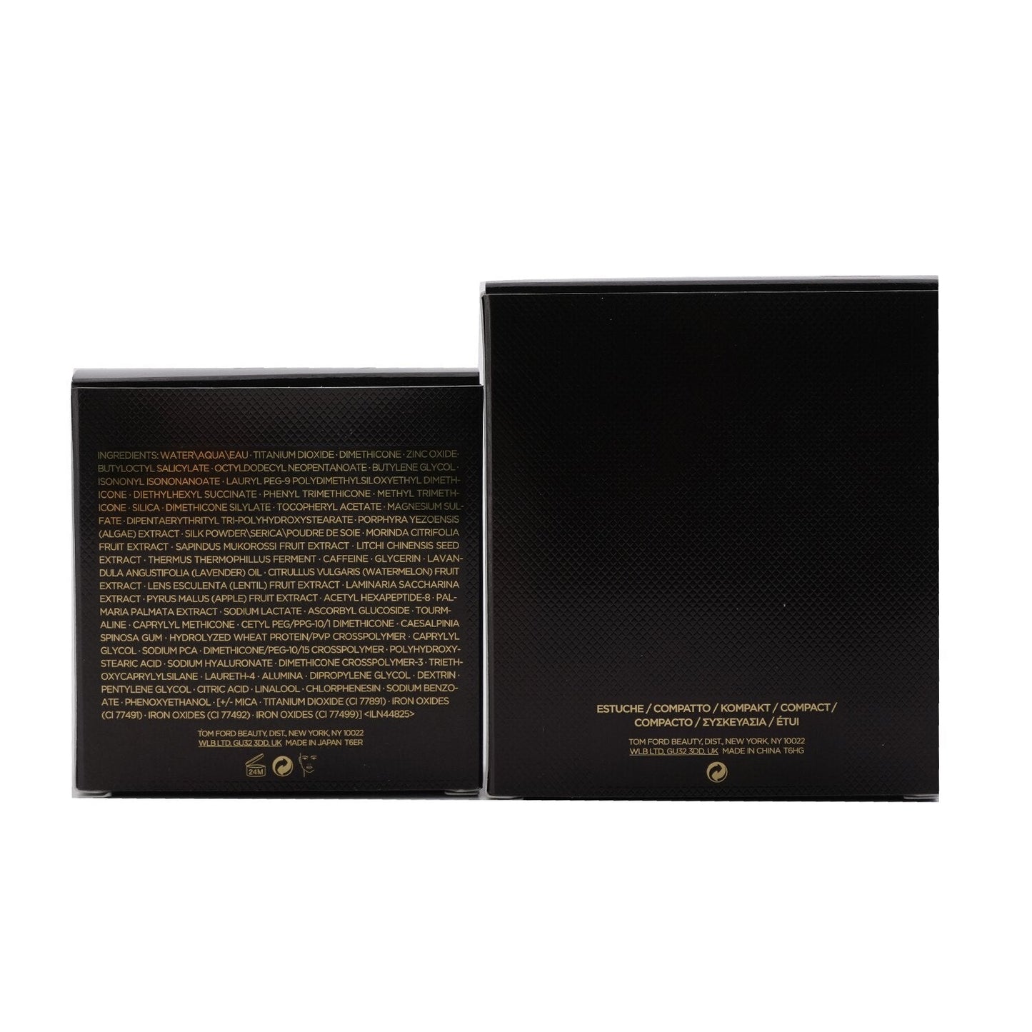 Tom Ford Traceless Touch Foundation Cushion Compact SPF 45 (Case + Refill) - # 2.5 Linen  12g/0.42oz