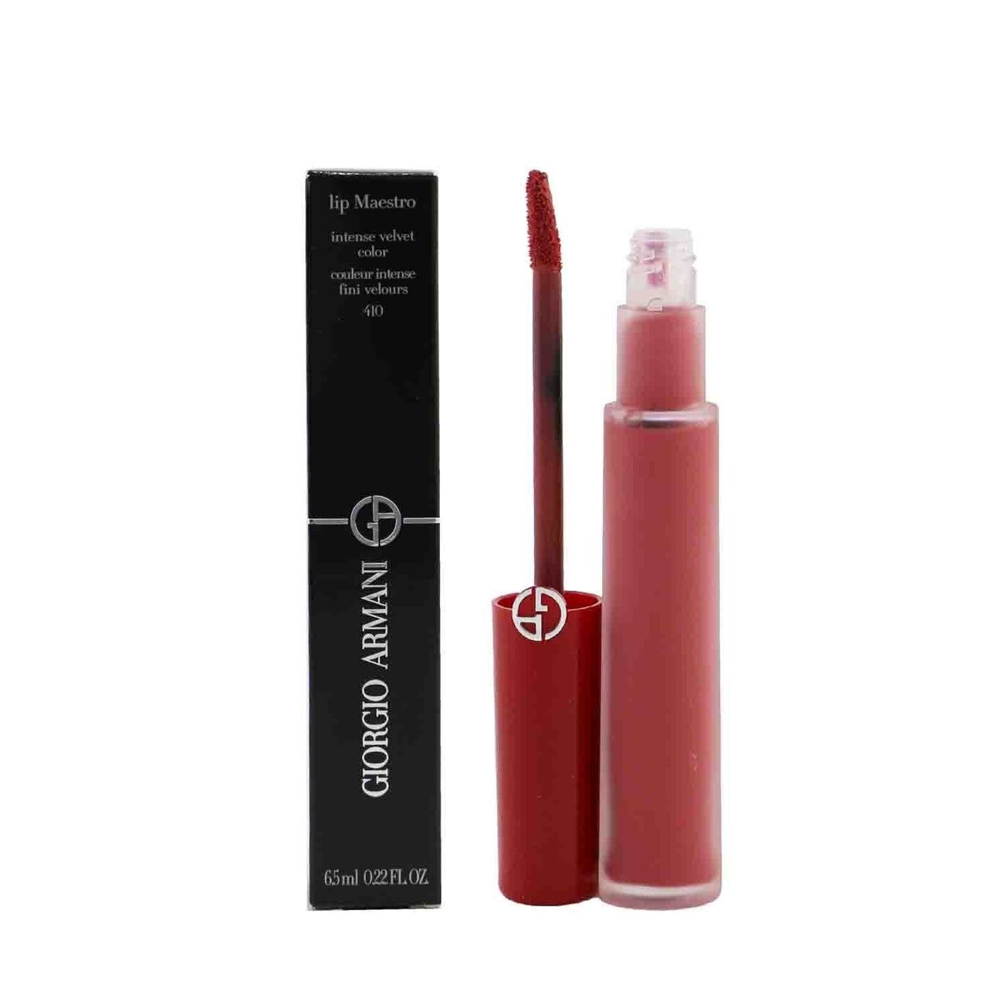 Giorgio Armani Lip Maestro Intense Velvet Color (Liquid Lipstick) - # 103 (Tadzio)  6.5ml/0.22oz