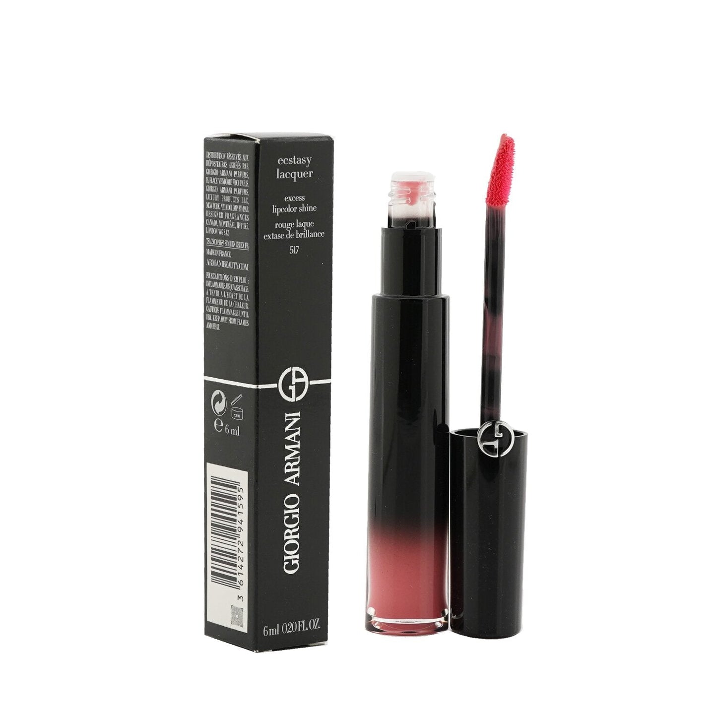 Giorgio Armani Ecstasy Lacquer Excess Lipcolor Shine - #516 Flashlight  6ml/0.2oz