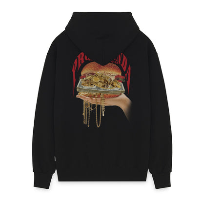 PROPAGANDA Juicy Hoodie art. 25FWPRFE612 col. Black