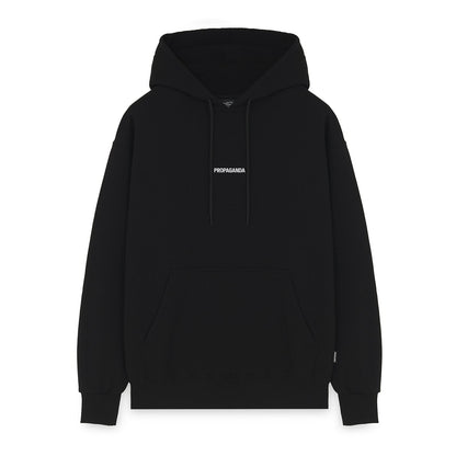 PROPAGANDA Ribs Flame Hoodie art. 25FWPRFE613 col. Black