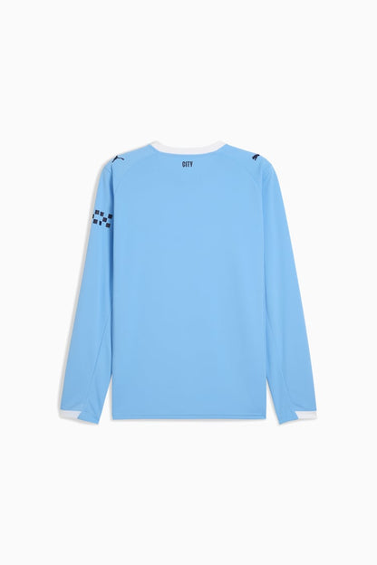 Puma Manchester City Men's Replica Home Long Sleeve Jersey 25/26