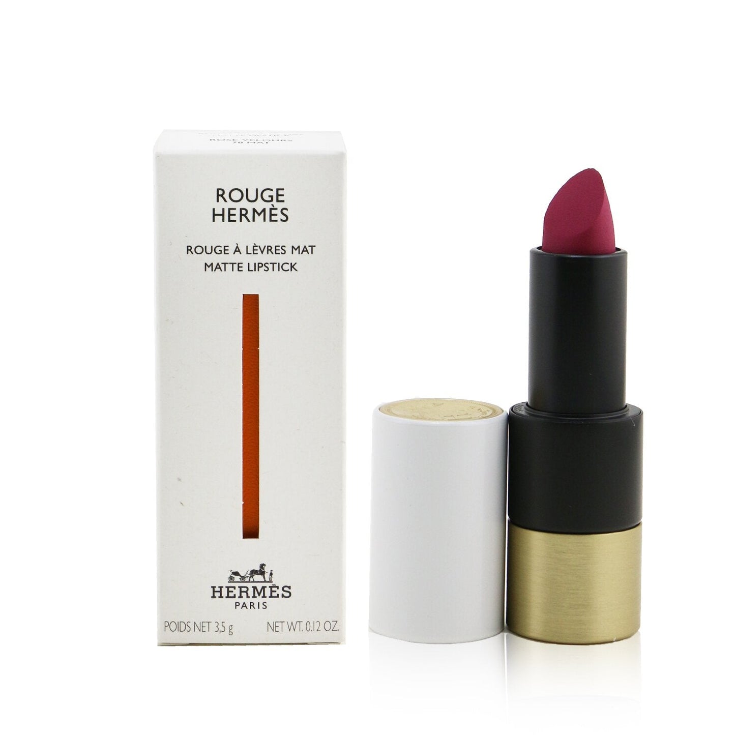Hermes Rouge Hermes Matte Lipstick - # 48 Rose Boise (Mat)  3.5g/0.12oz