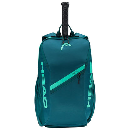 Head Tour Tennis Backpack 25L Bag Green