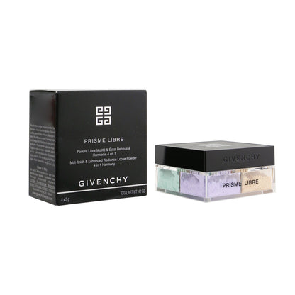 Givenchy Prisme Libre Mat Finish & Enhanced Radiance Loose Powder 4 In 1 Harmony - # 3 Voile Rose  4x3g/0.105oz