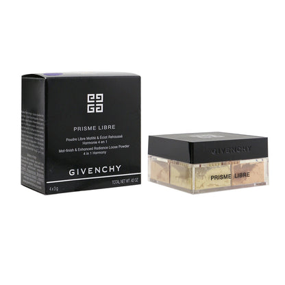 Givenchy Prisme Libre Mat Finish & Enhanced Radiance Loose Powder 4 In 1 Harmony - # 4 Mousseline Acidulee  4x3g/0.105oz
