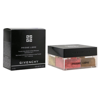 Givenchy Prisme Libre Mat Finish & Enhanced Radiance Loose Powder 4 In 1 Harmony - # 4 Mousseline Acidulee  4x3g/0.105oz