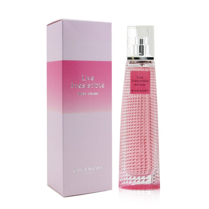 Givenchy Live Irresistible Rosy Crush Eau De Parfum Florale Spray  75ml/2.5oz