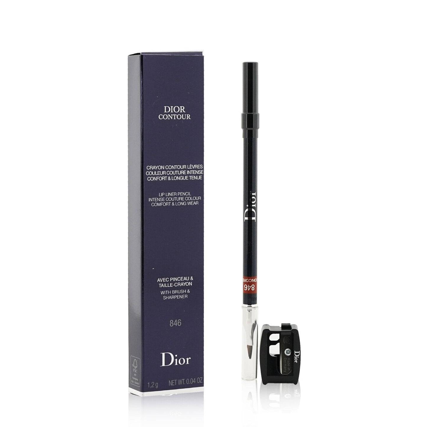 Christian Dior Dior Contour Lipliner - # 593 Brown Fig  1.2g/0.04oz