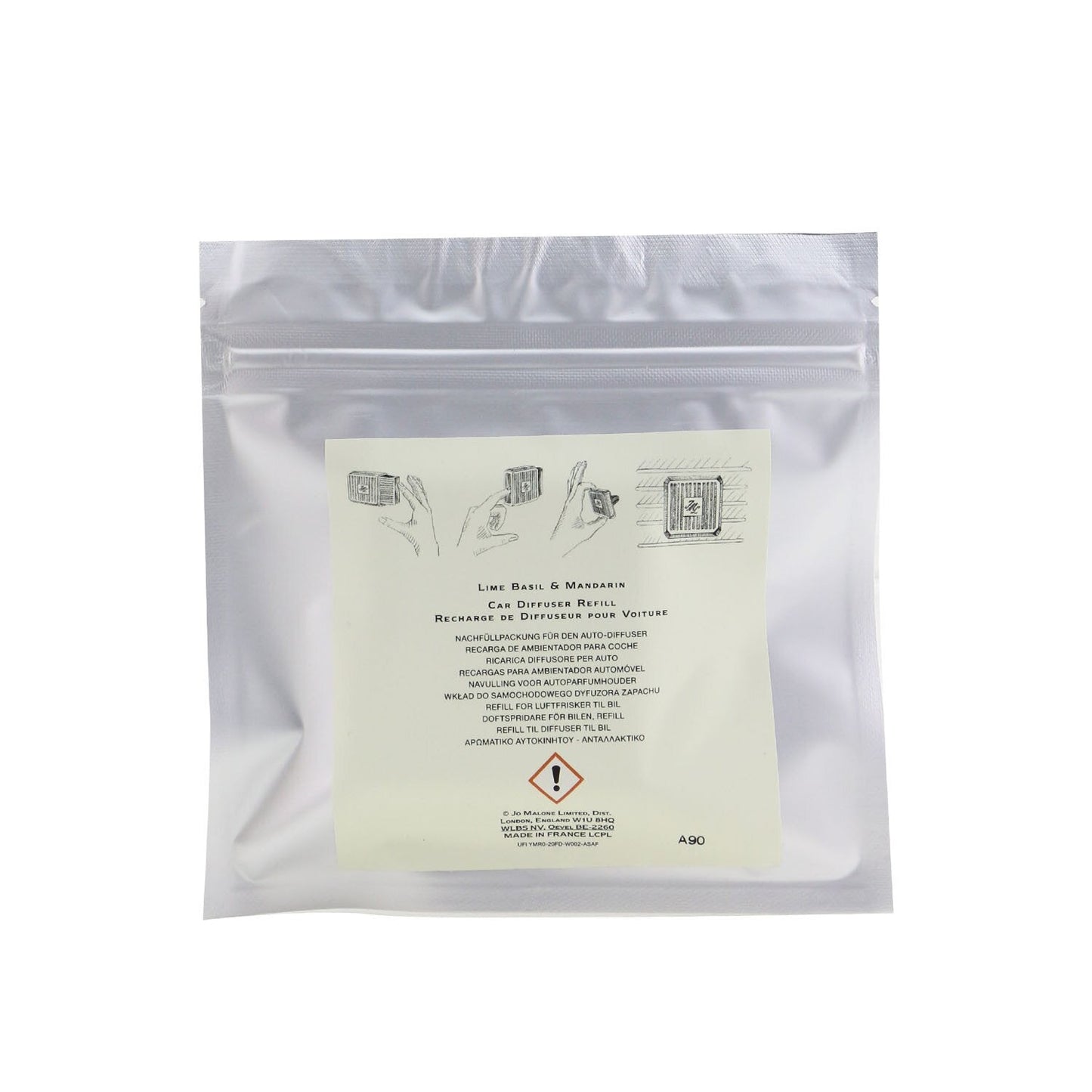 Jo Malone Lime Basil & Mandarin Car Diffuser Cartridge  1pc