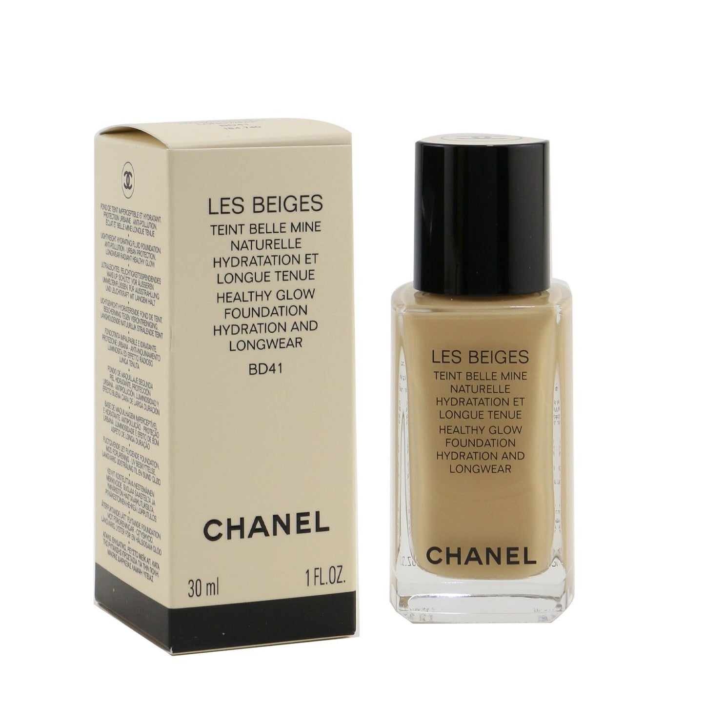 Chanel Les Beiges Teint Belle Mine Naturelle Healthy Glow Hydration And Longwear Foundation - # B10  30ml/1oz