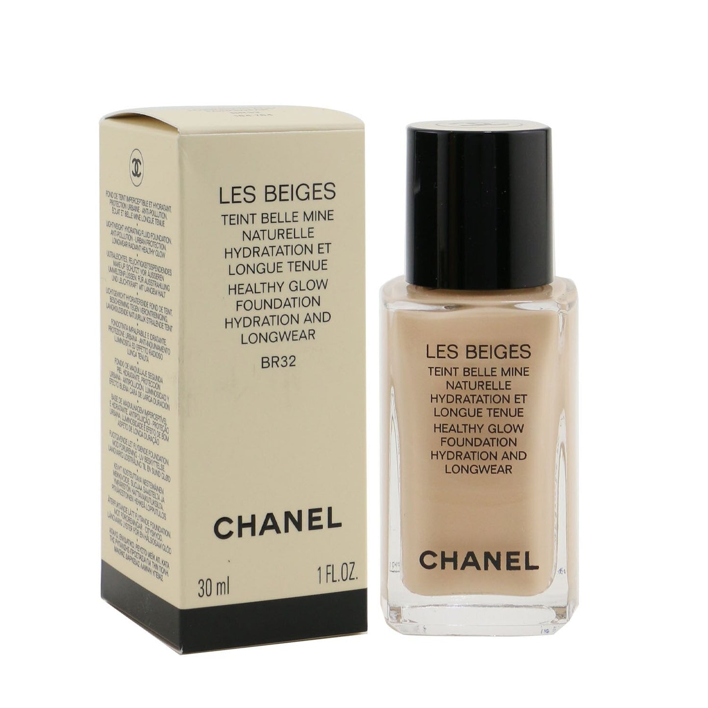 Chanel Les Beiges Teint Belle Mine Naturelle Healthy Glow Hydration And Longwear Foundation - # BD21  30ml/1oz