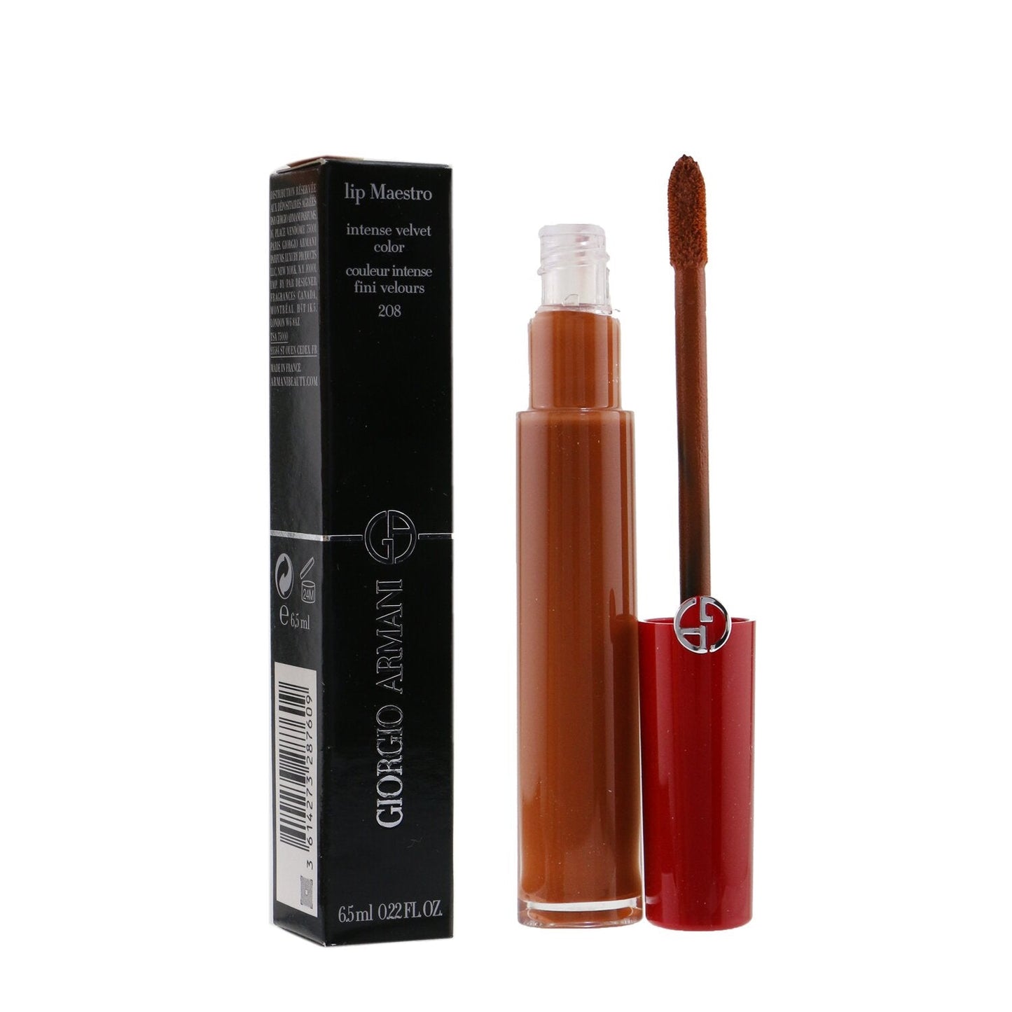Giorgio Armani Lip Maestro Intense Velvet Color (Liquid Lipstick) - # 103 (Tadzio)  6.5ml/0.22oz