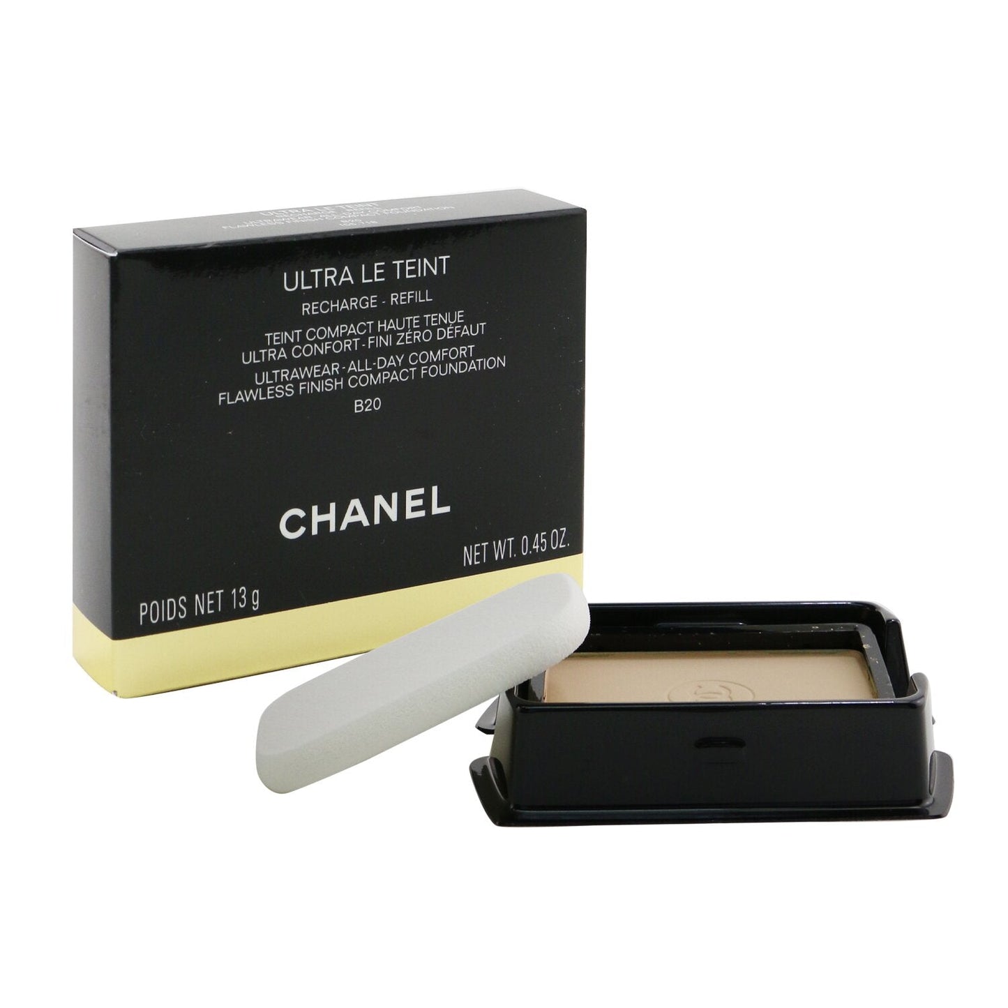 Chanel Ultra Le Teint Ultrawear All Day Comfort Flawless Finish Compact Foundation Refill - # B50  13g/0.45oz