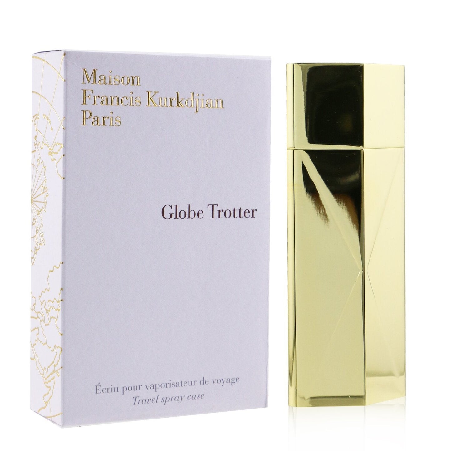 Maison Francis Kurkdjian Globe Trotter Gold Travel Spray Case  1pc