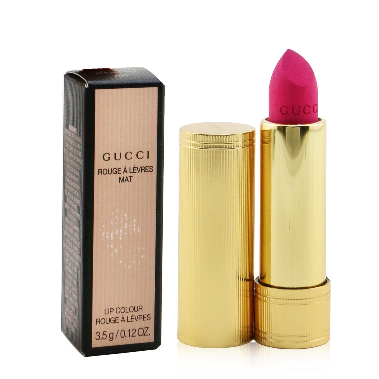 Gucci Rouge A Levres Mat Lip Colour - # 201 The Painted Veil  3.5g/0.12oz