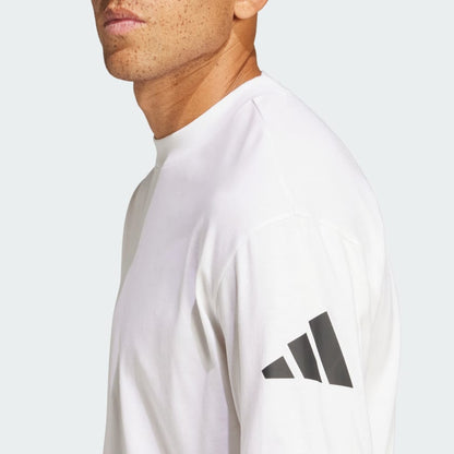 Men's adidas Essentials Loose Fit 3 Bar Logo Tee
