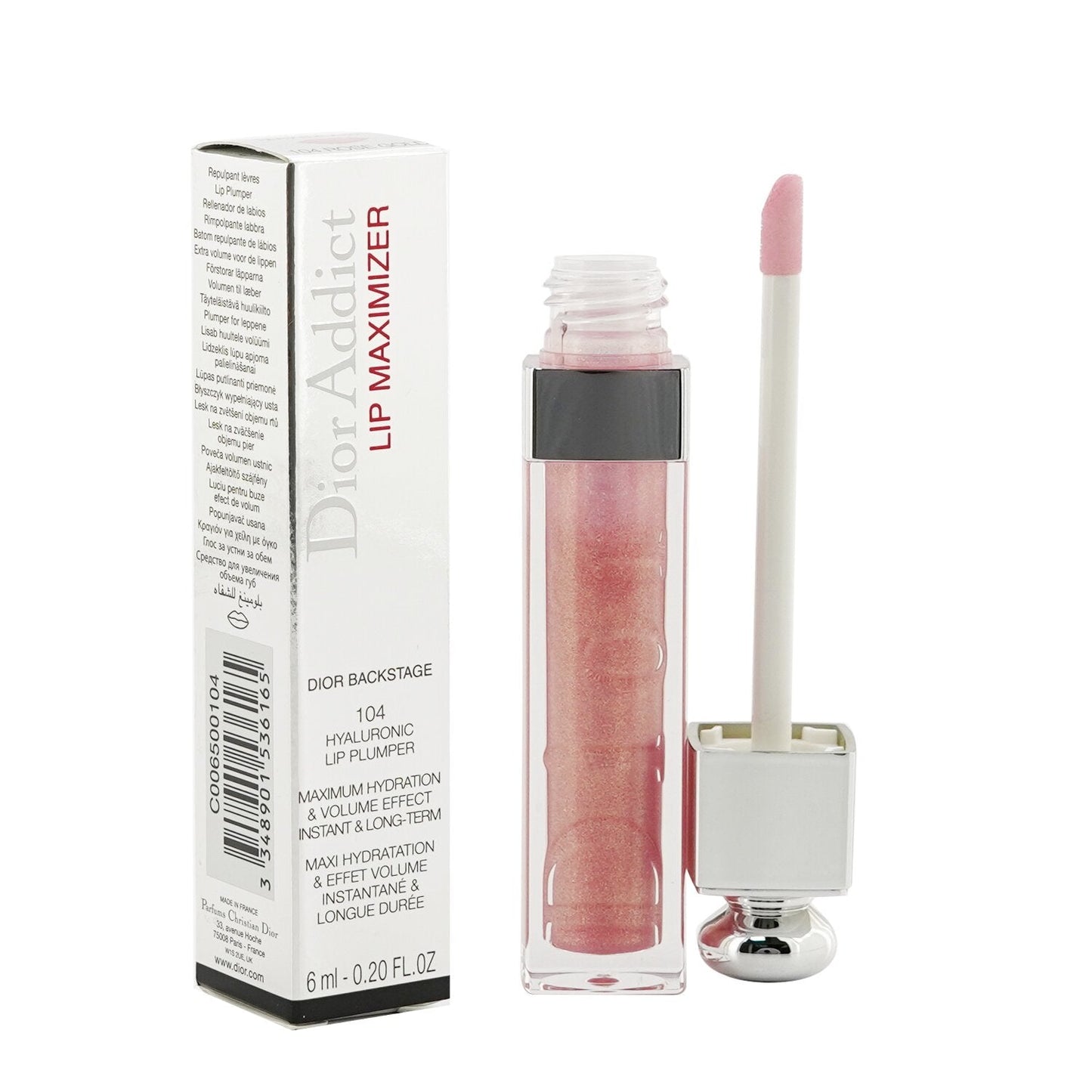 Christian Dior Dior Addict Lip Maximizer (Hyaluronic Lip Plumper) - # 010 Holo Pink  6ml/0.2oz