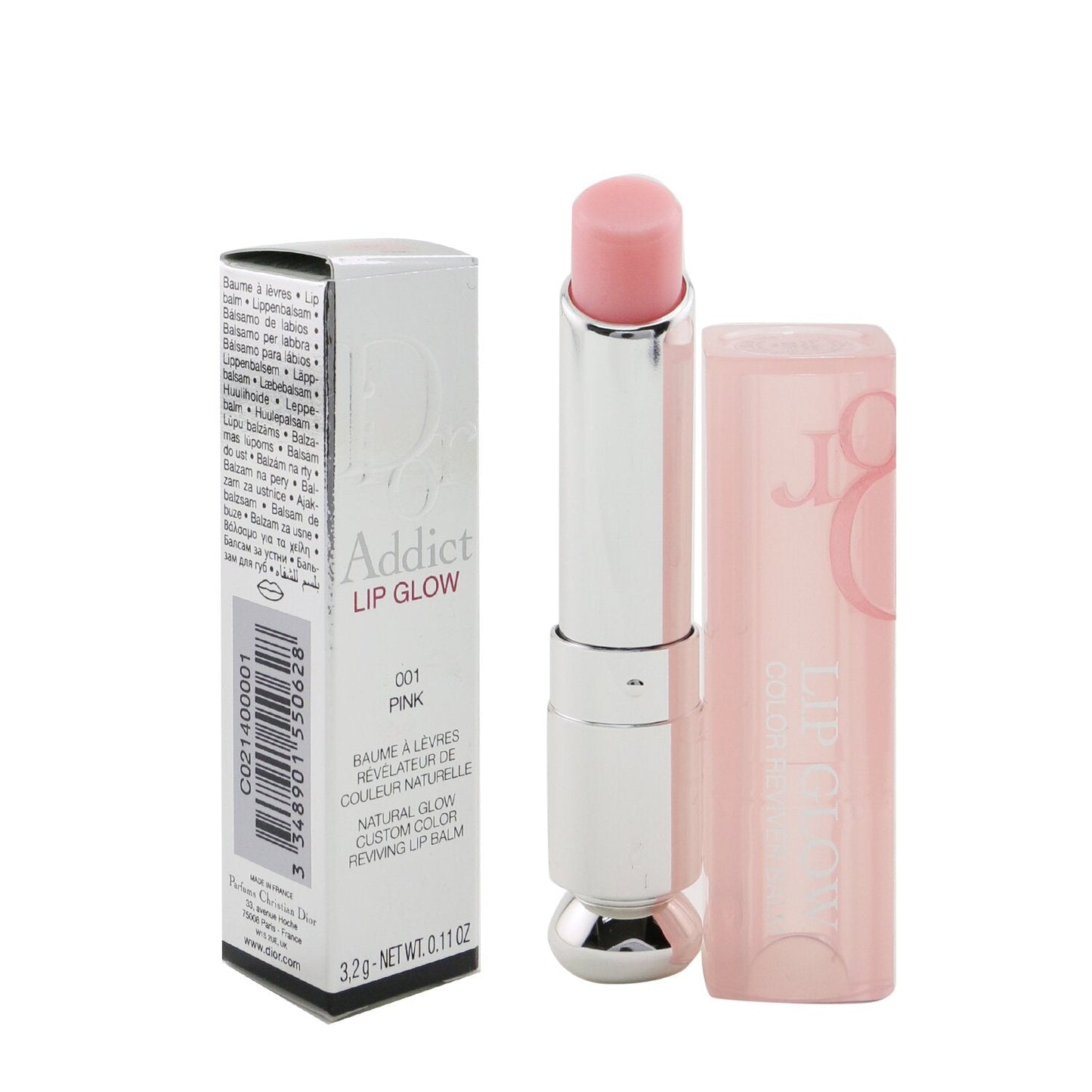 Christian Dior Dior Addict Lip Glow Reviving Lip Balm - #007 Raspberry  3.2g/0.11oz