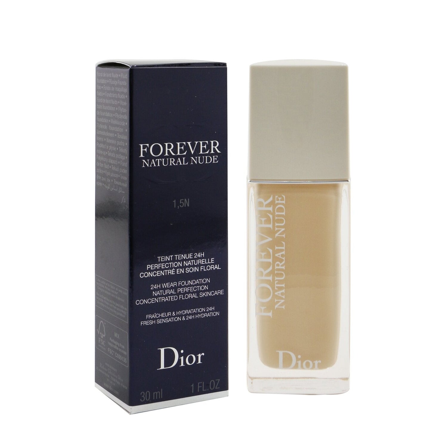 Christian Dior Dior Forever Natural Nude 24H Wear Foundation - # 2N Neutral  30ml/1oz