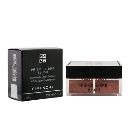 Givenchy Prisme Libre Blush 4 Color Loose Powder Blush - # 1 Mousseline Lilas (Pinkish Lilac)  4x1.5g/0.0525oz