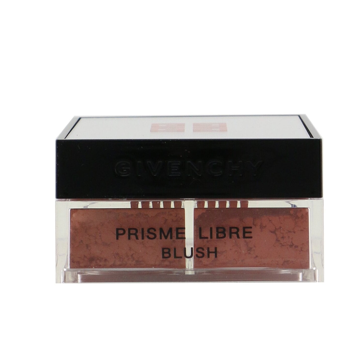 Givenchy Prisme Libre Blush 4 Color Loose Powder Blush - # 4 Organza Sienne (Woddy Oragne)  4x1.5g/0.0525oz