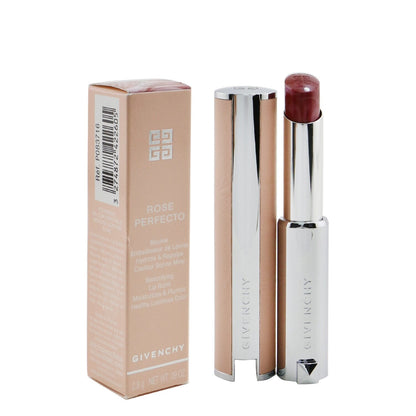 Givenchy Rose Perfecto Beautifying Lip Balm - # 201 Milky Pink (Luminous PInk)  2.8g/0.09oz