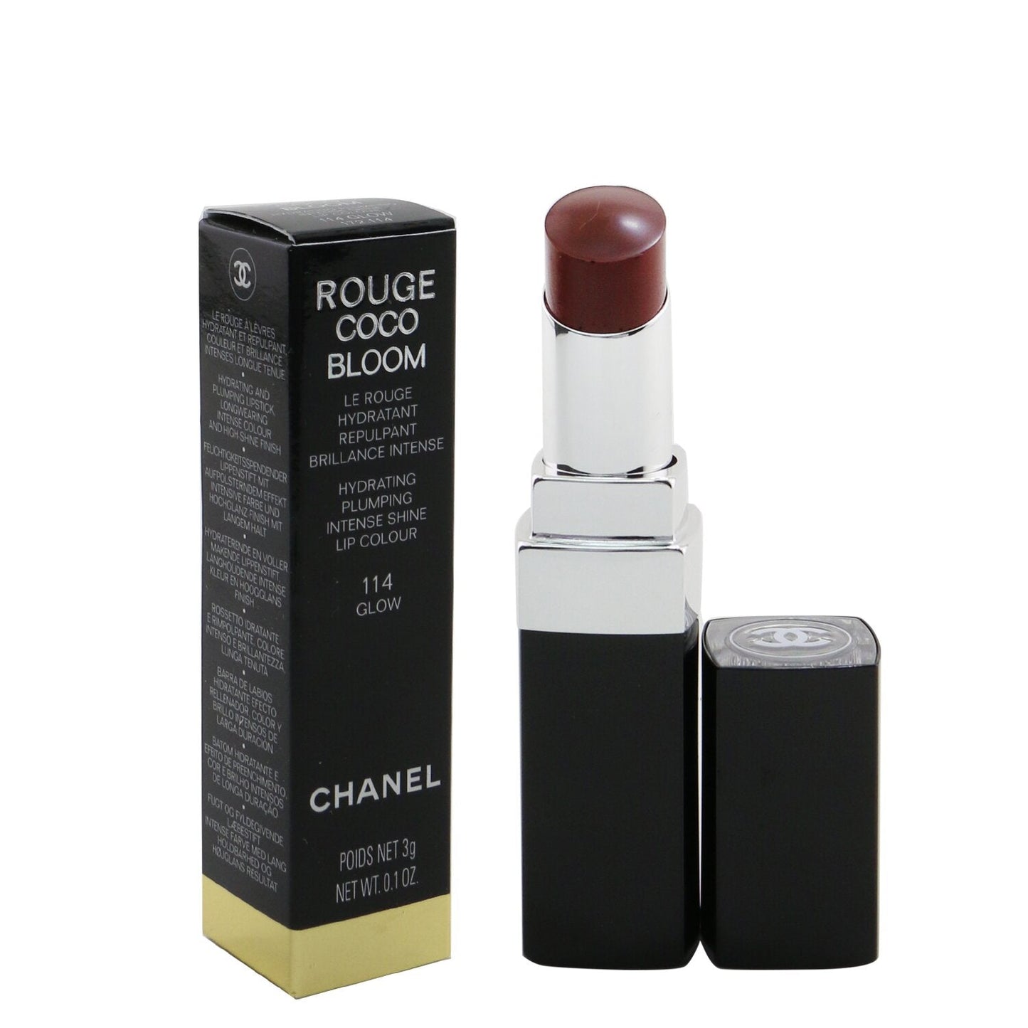 Chanel Rouge Coco Bloom Hydrating Plumping Intense Shine Lip Colour - # 118 Radiant  3g/0.1oz