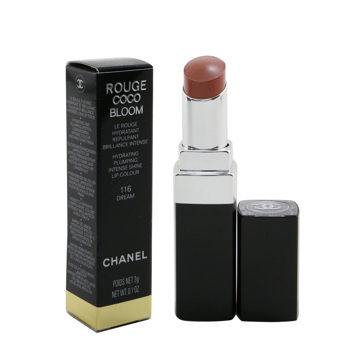Chanel Rouge Coco Bloom Hydrating Plumping Intense Shine Lip Colour - # 124 Merveille  3g/0.1oz