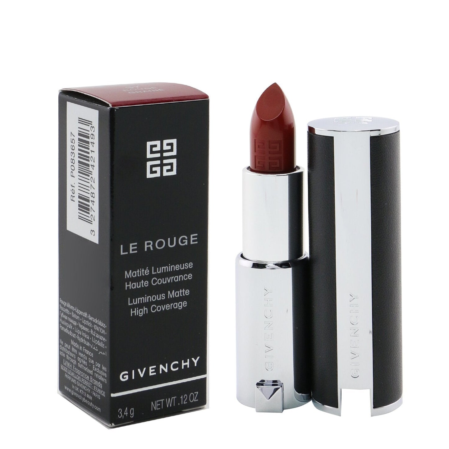 Givenchy Le Rouge Luminous Matte High Coverage Lipstick - # 110 Rose Diaphane  3.4g/0.12oz