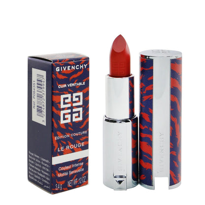 Givenchy Le Rouge Intense Color Sensuously Mat Lipstick - # 102 Beige Plume  3.4g/0.12oz