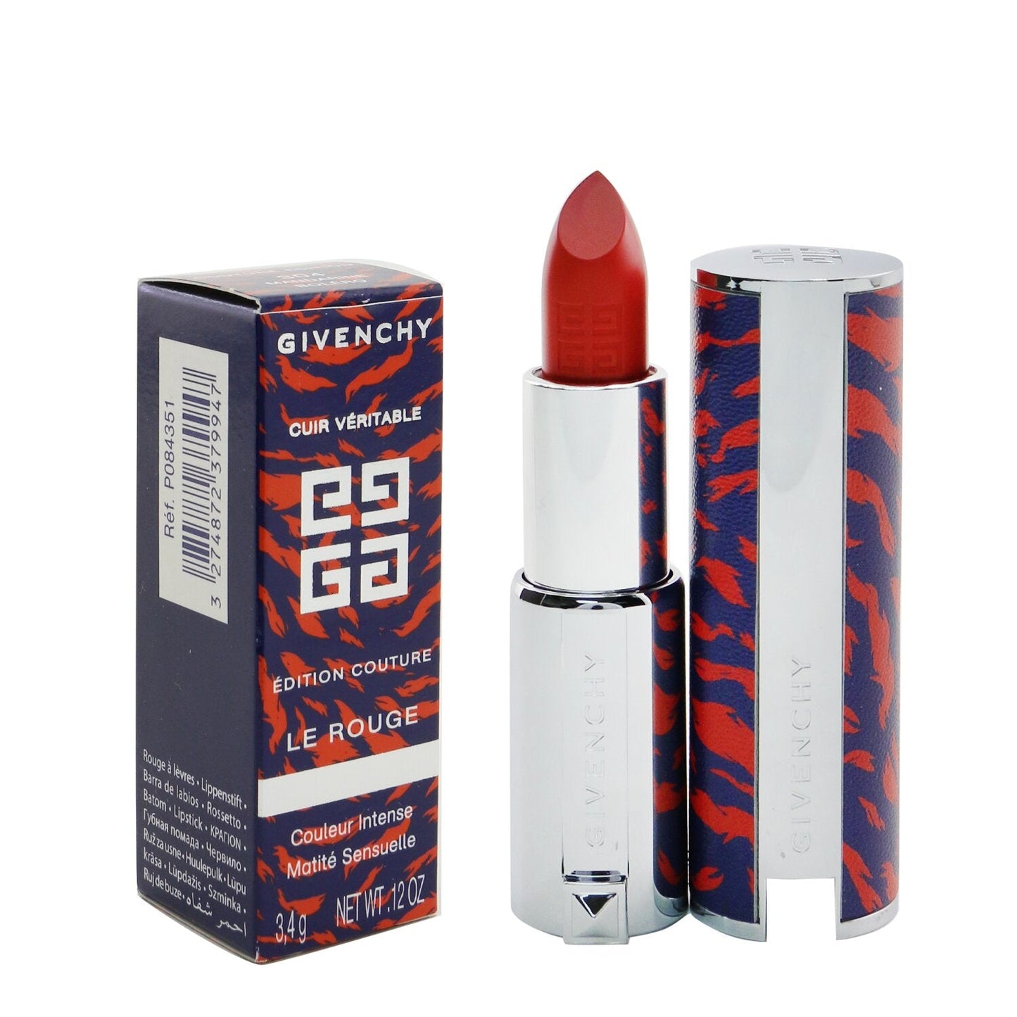Givenchy Le Rouge Intense Color Sensuously Mat Lipstick - # 209 Rose Perfecto  3.4g/0.12oz