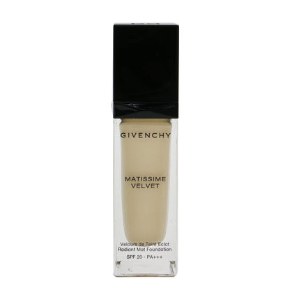 Givenchy Matissime Velvet Radiant Mat Fluid Foundation SPF 20 - #03 Mat Sand (Box Slightly Damaged)  30ml/1oz