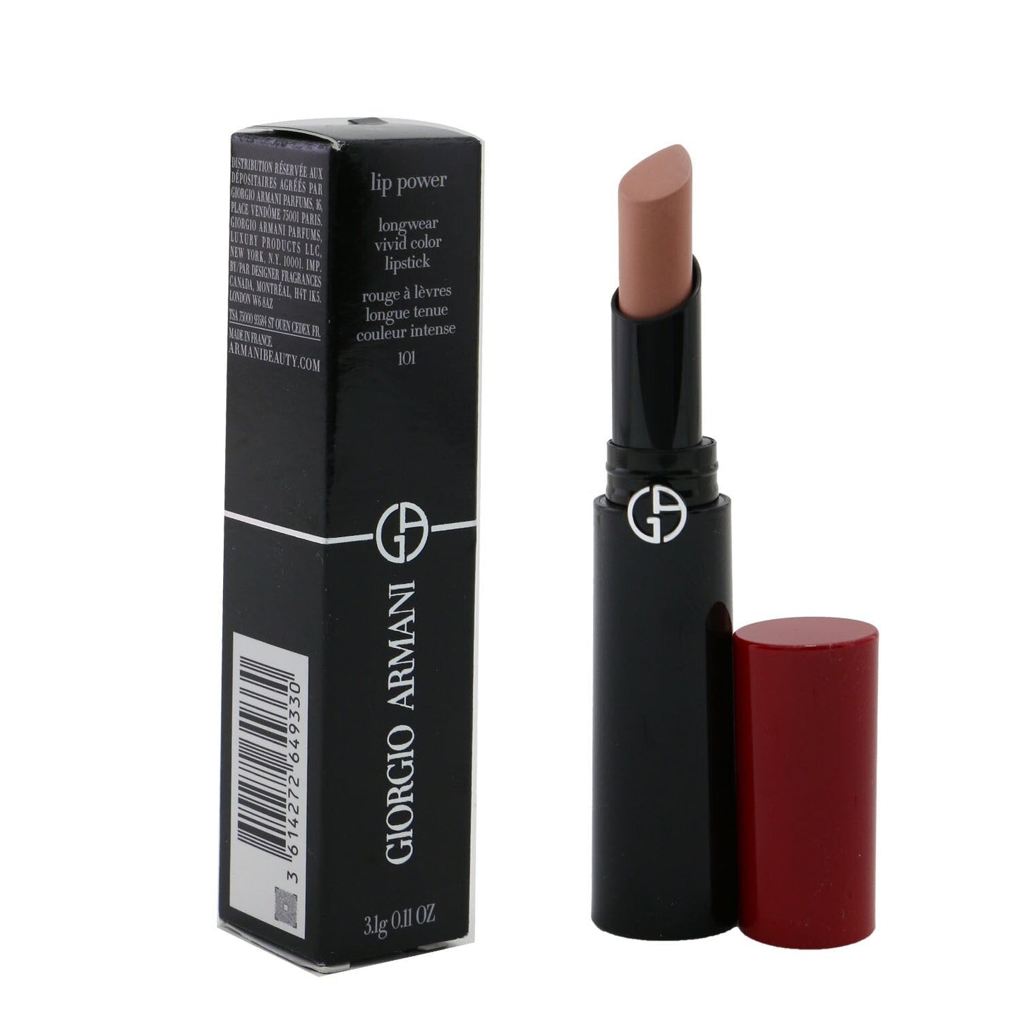 Giorgio Armani Lip Power Longwear Vivid Color Lipstick - # 405 Sultan  3.1g/0.11oz