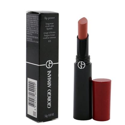 Giorgio Armani Lip Power Longwear Vivid Color Lipstick - # 501 Affectionate  3.1g/0.11oz