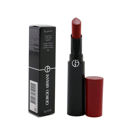 Giorgio Armani Lip Power Longwear Vivid Color Lipstick - # 404 Tempting  3.1g/0.11oz