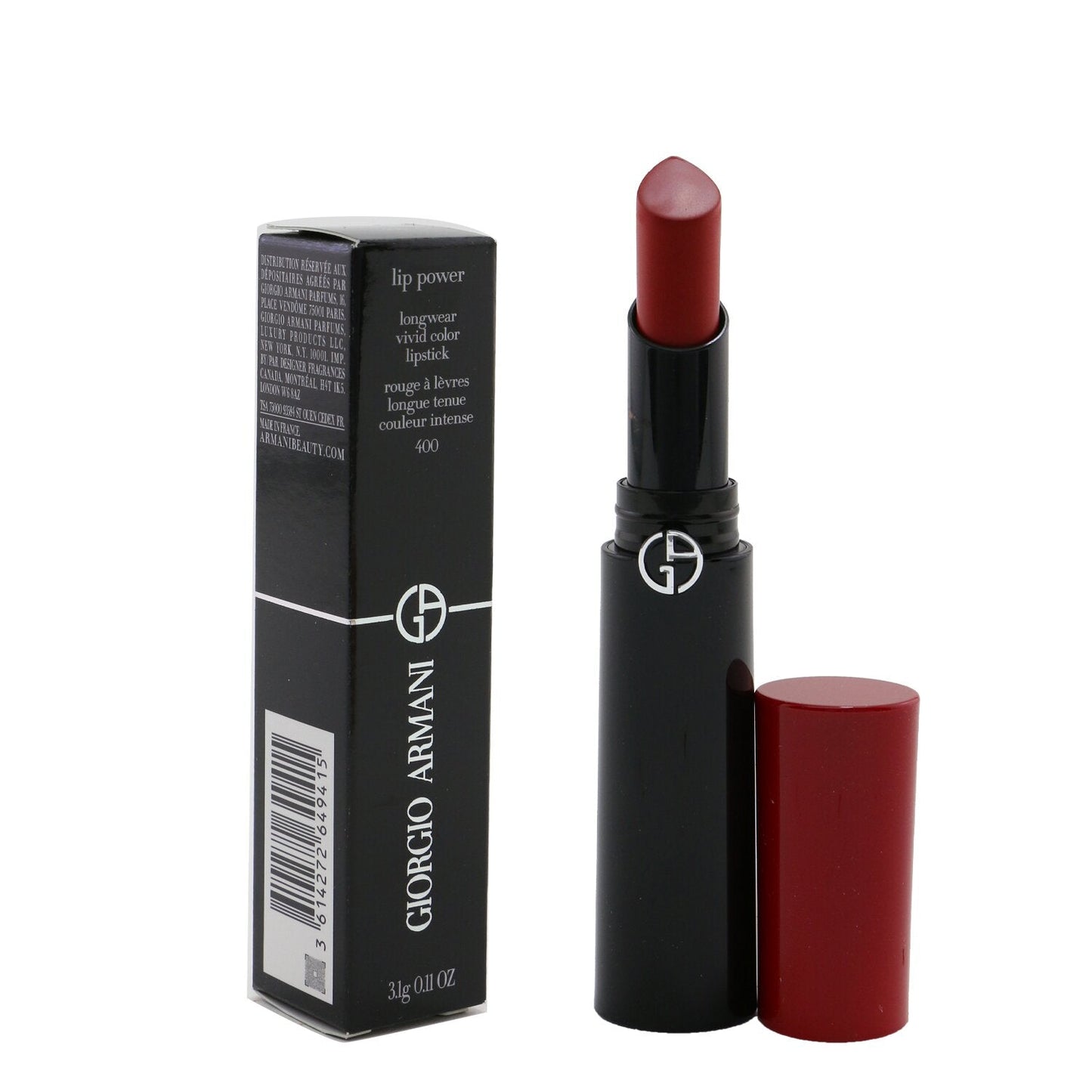 Giorgio Armani Lip Power Longwear Vivid Color Lipstick - # 405 Sultan  3.1g/0.11oz