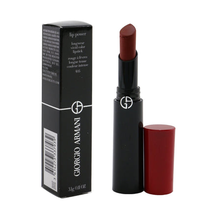 Giorgio Armani Lip Power Longwear Vivid Color Lipstick - # 503 Eccentrico  3.1g/0.11oz