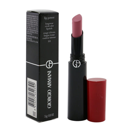 Giorgio Armani Lip Power Longwear Vivid Color Lipstick - # 503 Eccentrico  3.1g/0.11oz