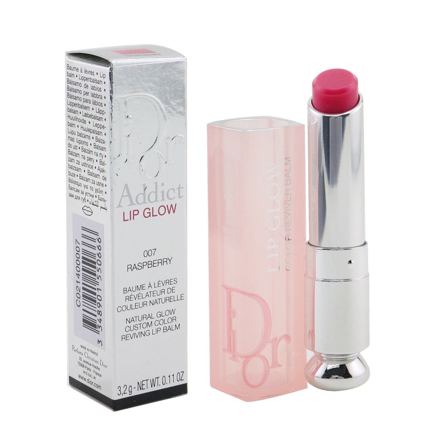 Christian Dior Dior Addict Lip Glow Reviving Lip Balm - #008 Ultra Pink  3.2g/0.11oz