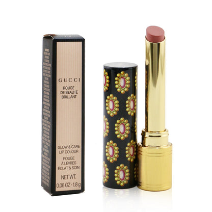 Gucci Rouge De Beaute Brillant Glow & Care Lip Colour - # 514 Virginia Scarlett  1.8g/0.06oz